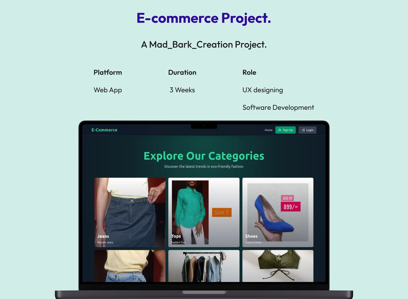 Everyday Finds Store case study cover