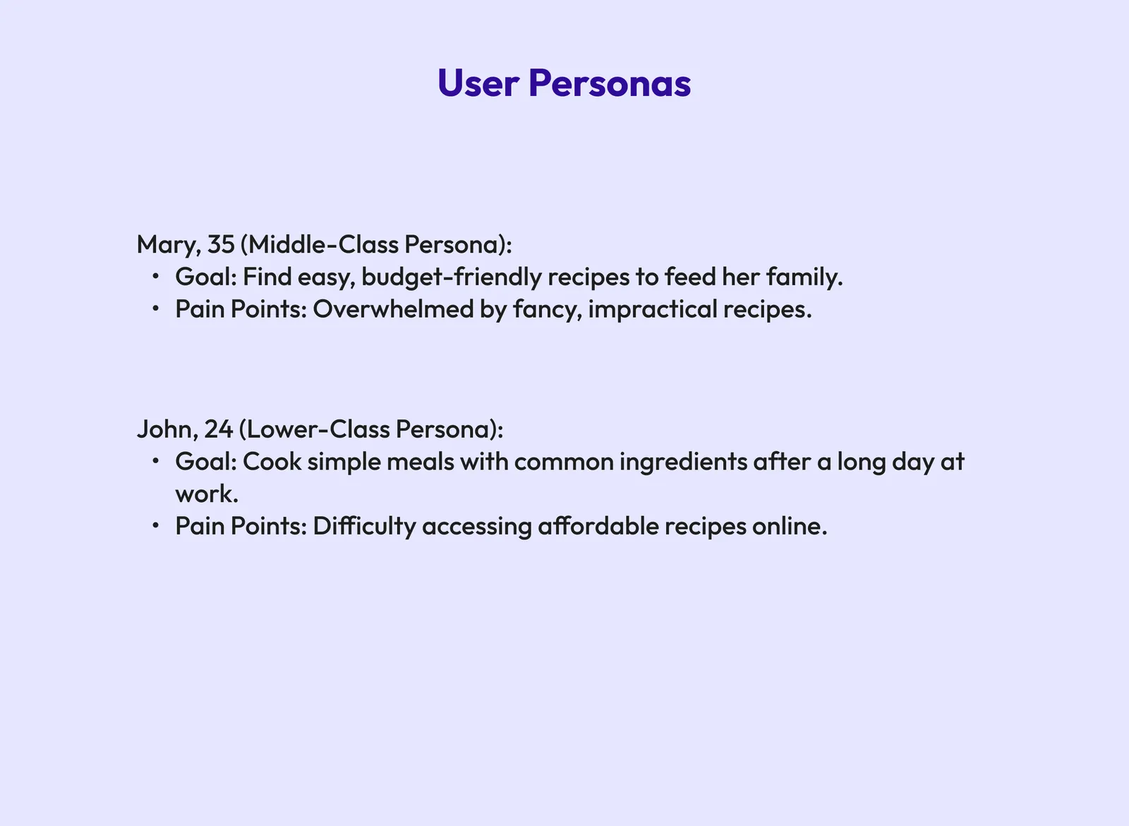 Recipe Room design screen 5 of 7